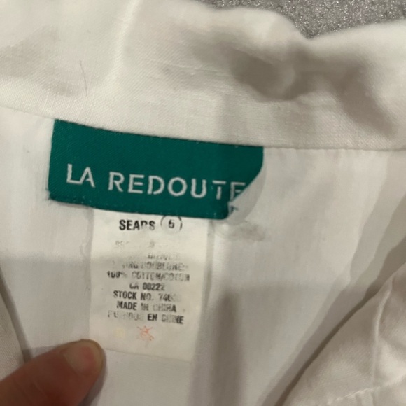 [6]Vintage La Redoute Linen/Cotton Maxi Sleeveless Shift Dress - Picture 2 of 8